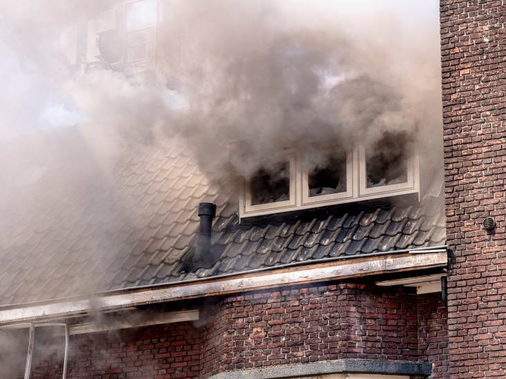 Kok ontdekt brand in restaurant Klein Java bij station Breda: ‘Plotseling ging het alarm af’