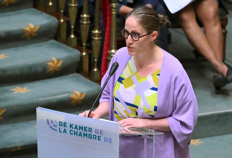 Staatssecretaris voor asiel en migratie Nicole de Moor.  Beeld Photo News