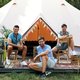 Kijkers dol op feelgood-programma 'De 3 sterren camping' van Nick, Simon en Kees