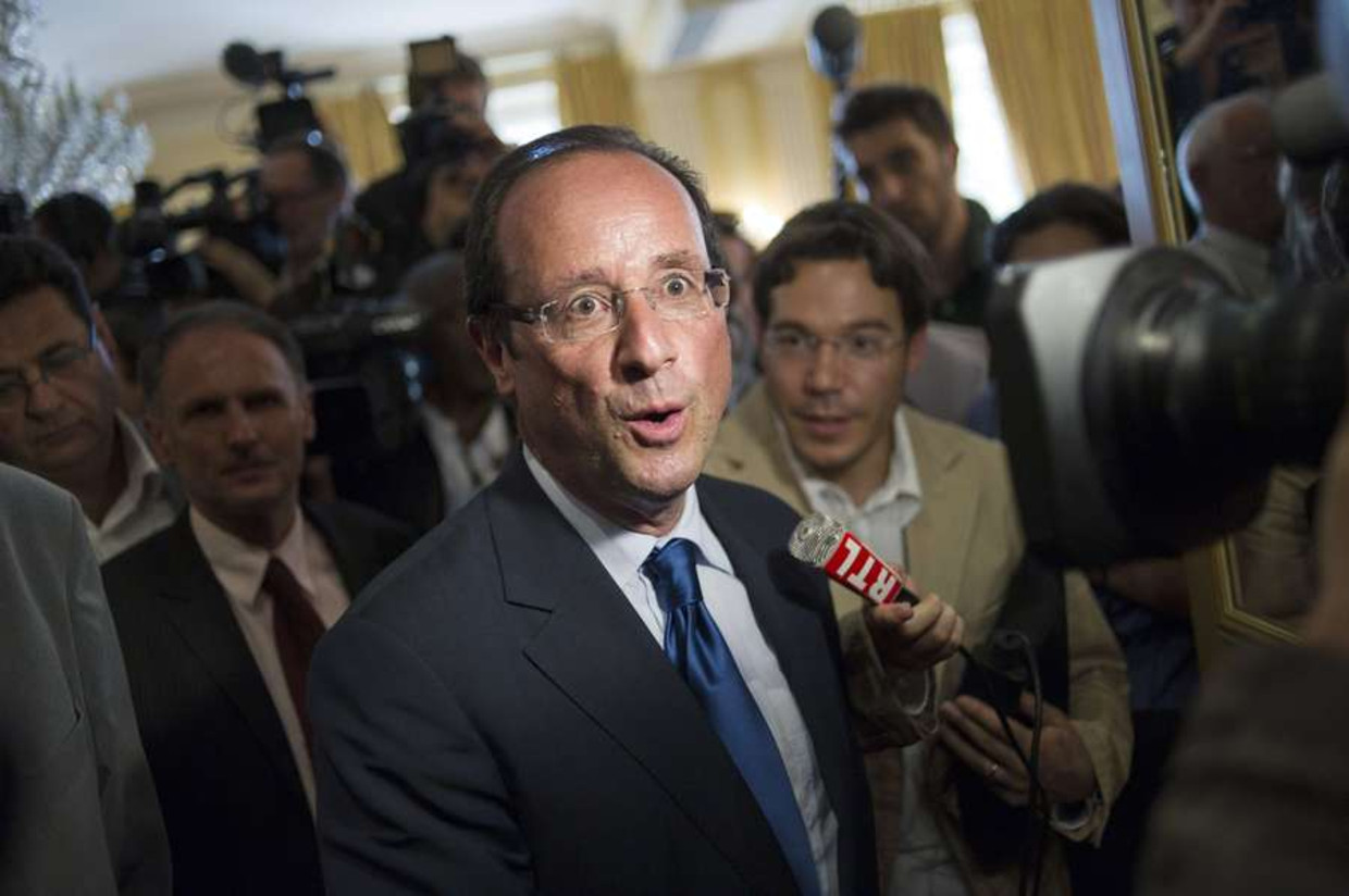 Francois Hollande. Beeld afp