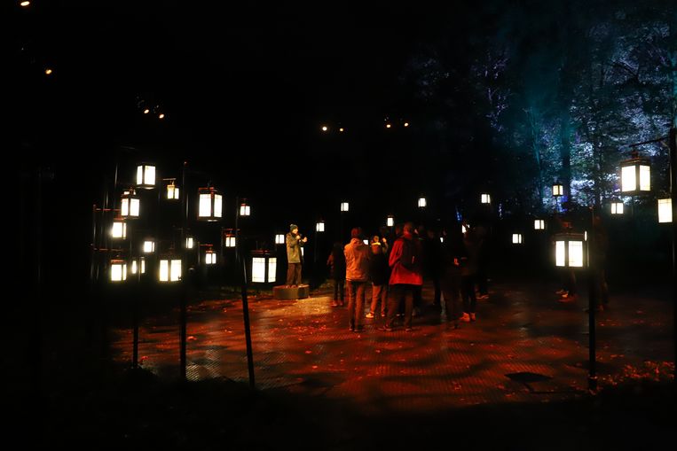 Het Harry Potter-evenement in park Groenenberg. Beeld Amber Gys