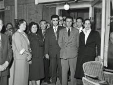 Wie was bij de glorieuze overwinning van biljarter Henk Scholte in 1955?