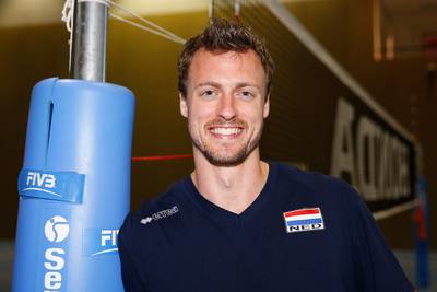 Rust voor volleyballer Rauwerdink