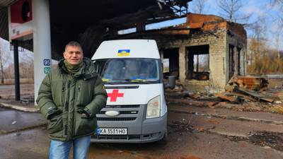Guido (55) uit Chaam is voor de 21ste keer sinds de oorlog in Oekraïne: ‘Bang ben ik niet’