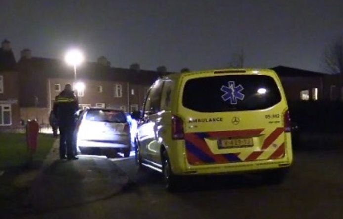 Een man (43) uit Kuurne werd met een ziekenwagen afgevoerd.