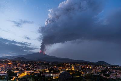 Siciliaanse vulkaan Etna is tientallen meters gegroeid en is nu groter dan ooit