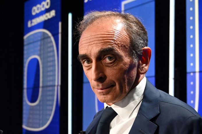 Le journaliste Eric Zemmour sera jugé mercredi pour ses propos sur les mineurs isolés tenus sur le plateau de la chaîne Cnews le 29 septembre 2020. Photo d'archive, 23 septembre 2021.