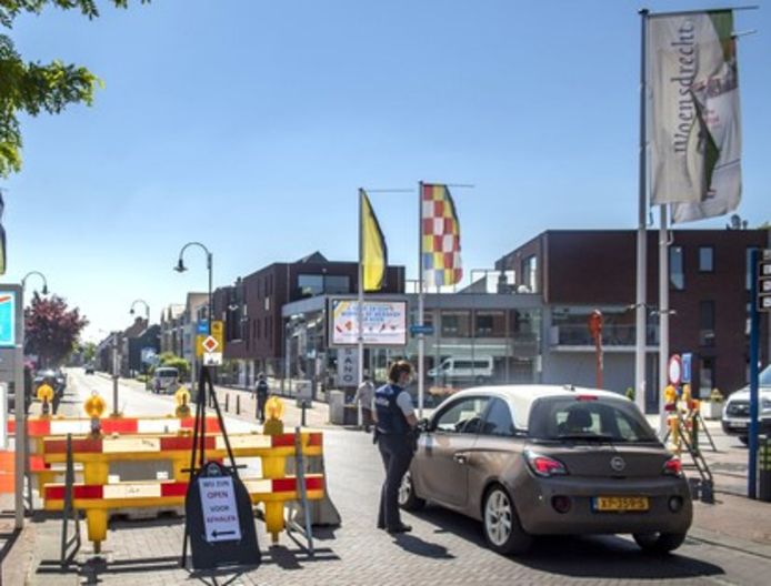 Controles dit voorjaar tussen Nederlands en België, toen de grenzen helemaal dichtgegooid waren.