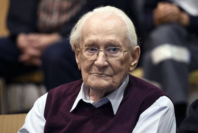 Oskar Gröning, alias de boekhouder van Auschwitz.