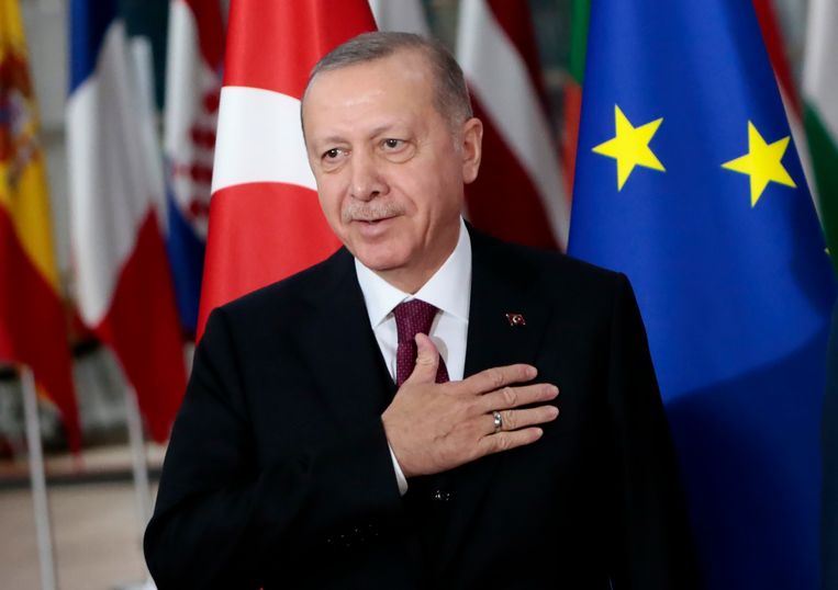 Turks president Recep Tayyip Erdogan. Beeld AP