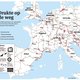 Hoe vermijd ik files op snelwegen in Europa?