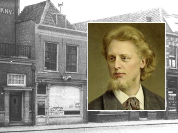 De beroemde dichter Jacques Perk wordt in Dordrecht schaamteloos behandeld