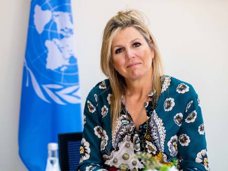 Alleen al het collier om Máxima's hals is meer dan 1 miljoen euro waard