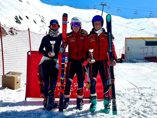 Broer en zus Juul en Marilou halen zilver en brons op BK alpineskiën