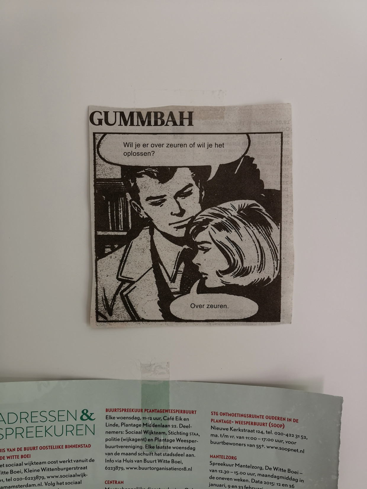 Favoriete Gummbah van Yolanda Mante. Beeld Yolanda Mante