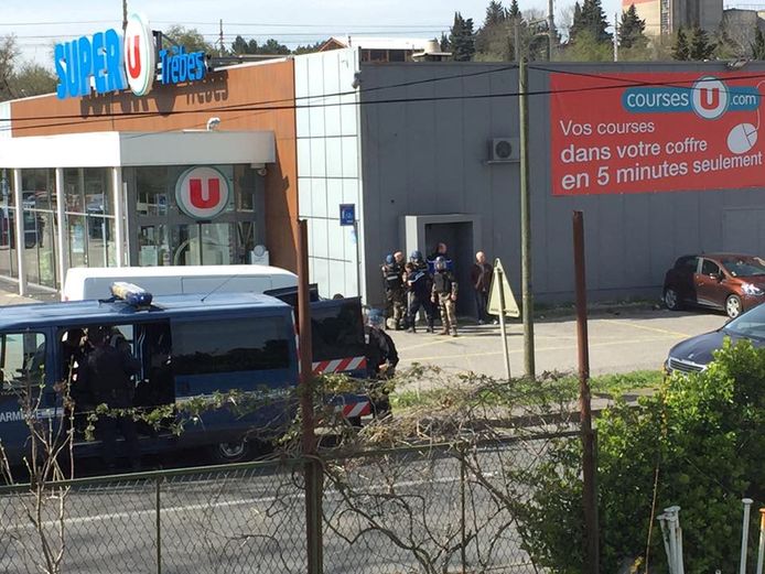 Speciale eenheden aan de supermarkt van keten Hyper U.