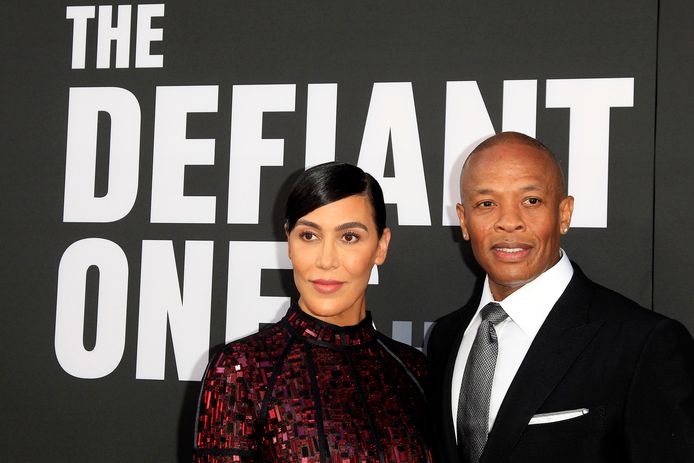 Dr. Dre en Nicole Young in betere tijden