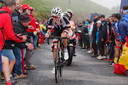 Wilco Kelderman in de Vuelta van vorig jaar.
