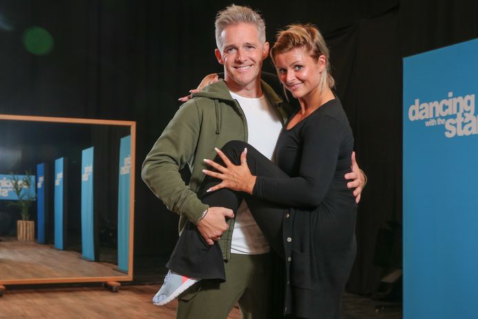 Christoff met zijn danspartner Laura Zegels-Jottay.