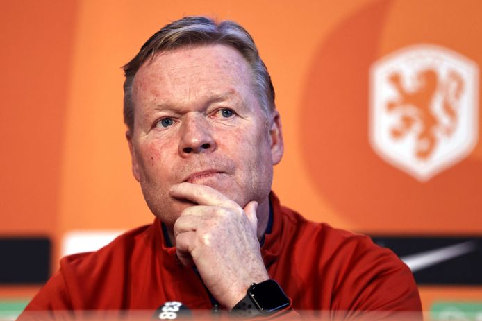 Ronald Koeman in Zeist.