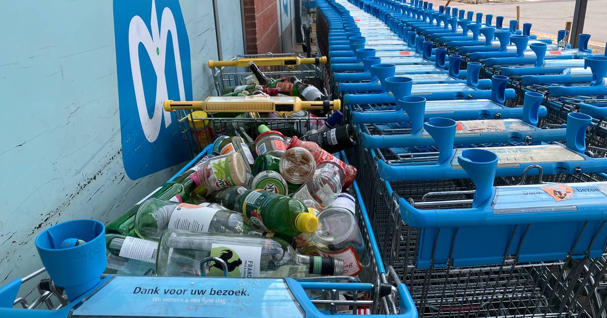 Afvalcontainers weg bij Hengelose winkelcentrum Groot Driene: en dan gebeurt er dit
