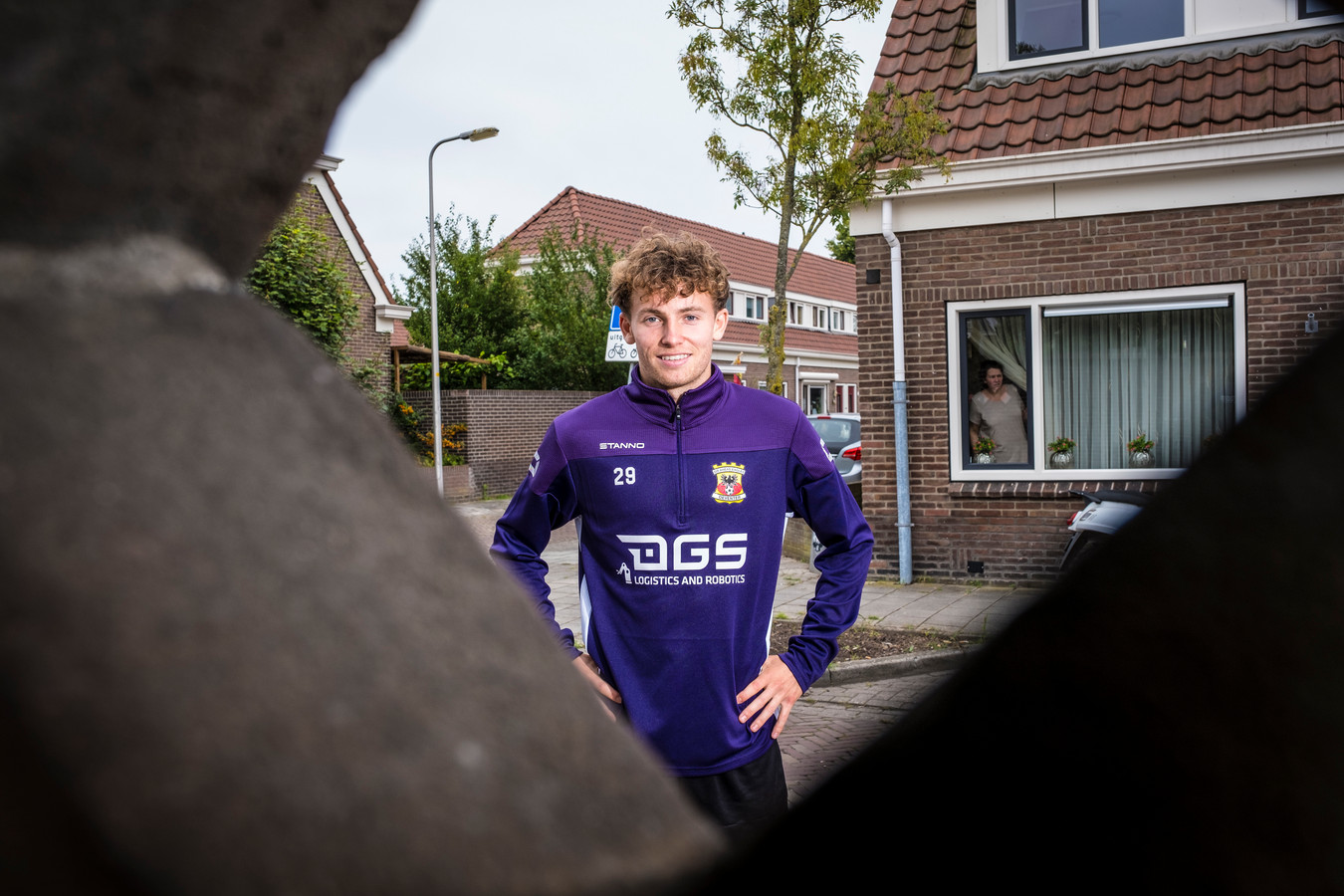 Jakob Breum staat bij Go Ahead Eagles voor het eerst op eigen benen