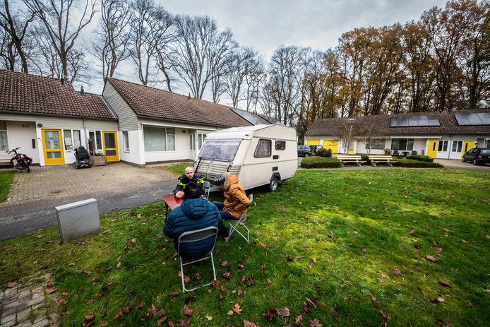 Bewoners van het Redemptoristenpark konden vier woensdagen lang hun bevindingen over de buurt kwijt in de meldcaravan
