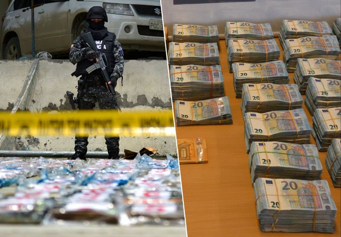 De Ecuadoraanse politie onderschept tonnen cocaïne terwijl de winst blijft binnenstromen.