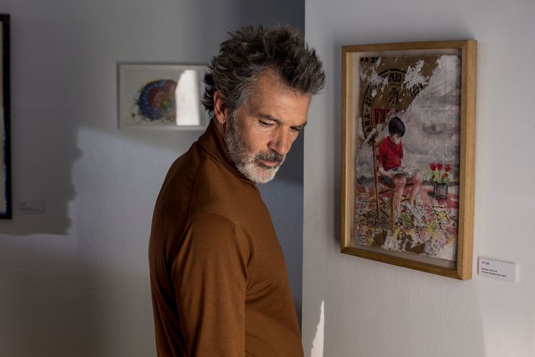 Antonio Banderas in ‘Dolor y Gloria’. Beeld RV