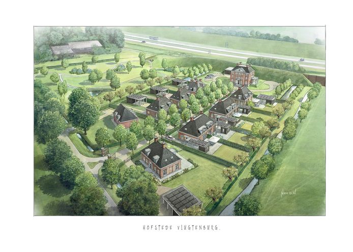 artist impression Hofstede Vlugtenburg