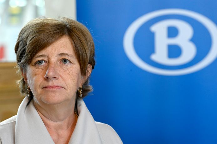 Sophie Dutordoir, CEO de la SNCB.
