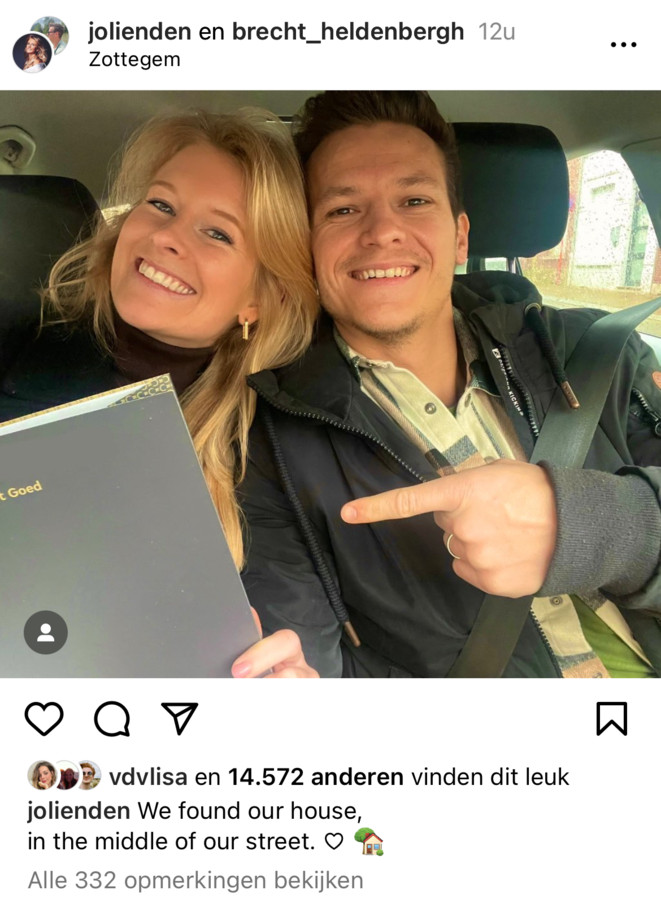 Jolien En Brecht Uit Blind Getrouwd Kunnen Nu Echt Gaan Samenwonen “we Hebben Ons Huis 