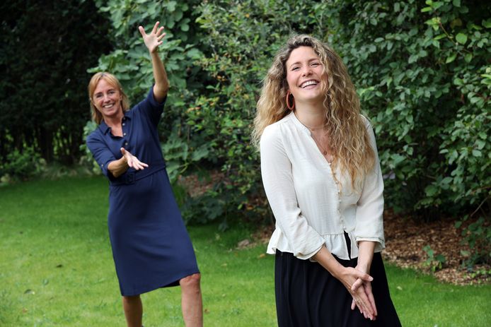 An Swartenbroekx interviewt prille mama Maureen Vanherberghen voor Dag Allemaal.