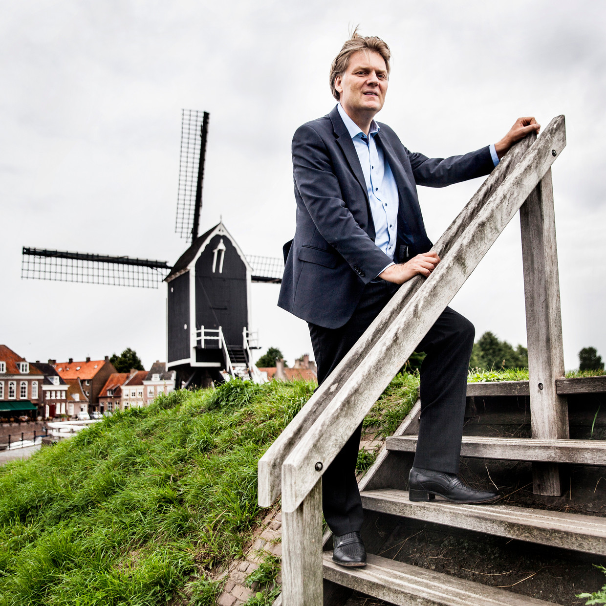 Jan Hamming, burgemeester van Zaanstad. Beeld Aurélie Geurts