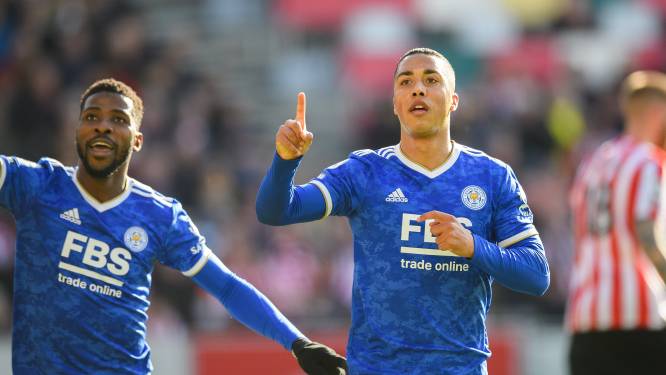 Encore un superbe but pour Youri Tielemans, Leicester confirme à Brentford