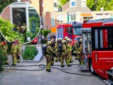 Appartement in Apeldoorn voorlopig onbewoonbaar na felle brand