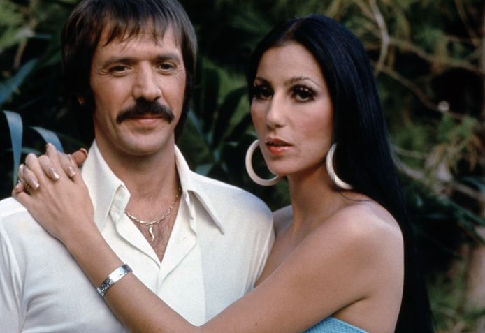 Sonny Bono en Cher in beter tijden