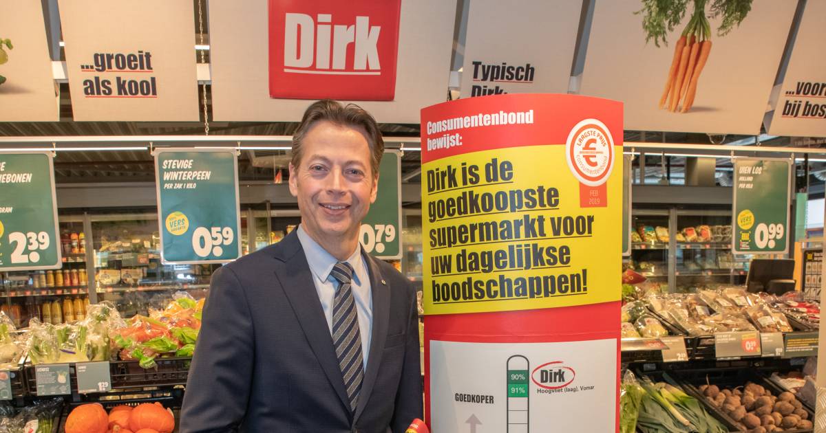Bij Dirk doen ze er alles aan om de goedkoopste te zijn (en dus ...