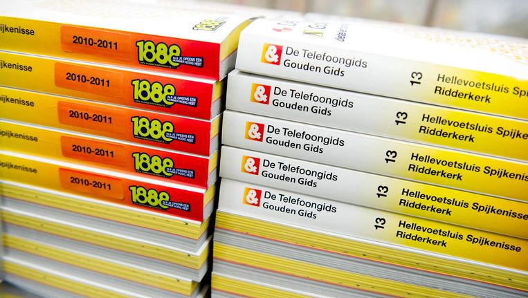 De papieren Telefoongids stopt na 138 jaar | Het Parool