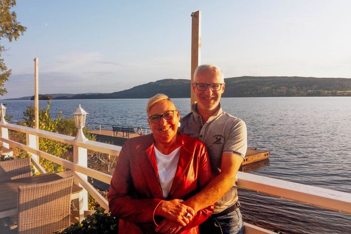 Leen et Marc ont continué de voyager, comme ici en 2019.