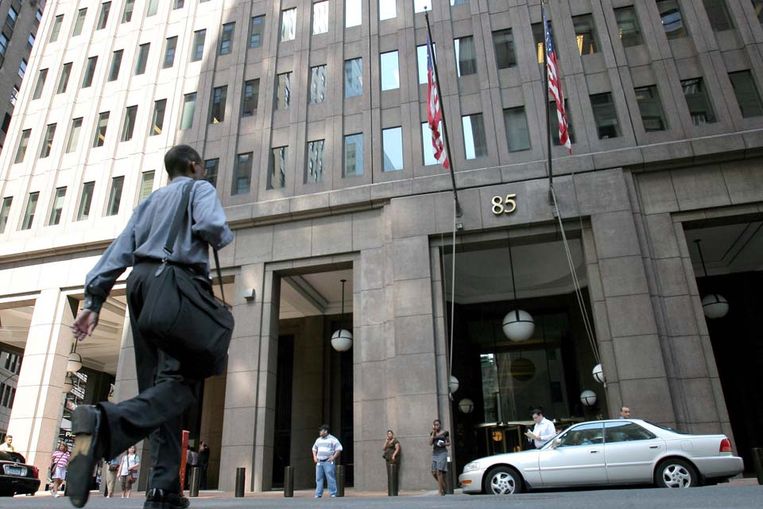 Het hoofdkwartier van Goldman Sachs in New York (EPA) Beeld EPA