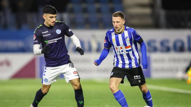 Önal en Korte in basis De Graafschap tegen Helmond Sport