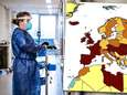 Coronakaart kleurt nog roder: België nu op één na slechtste leerling van Europa