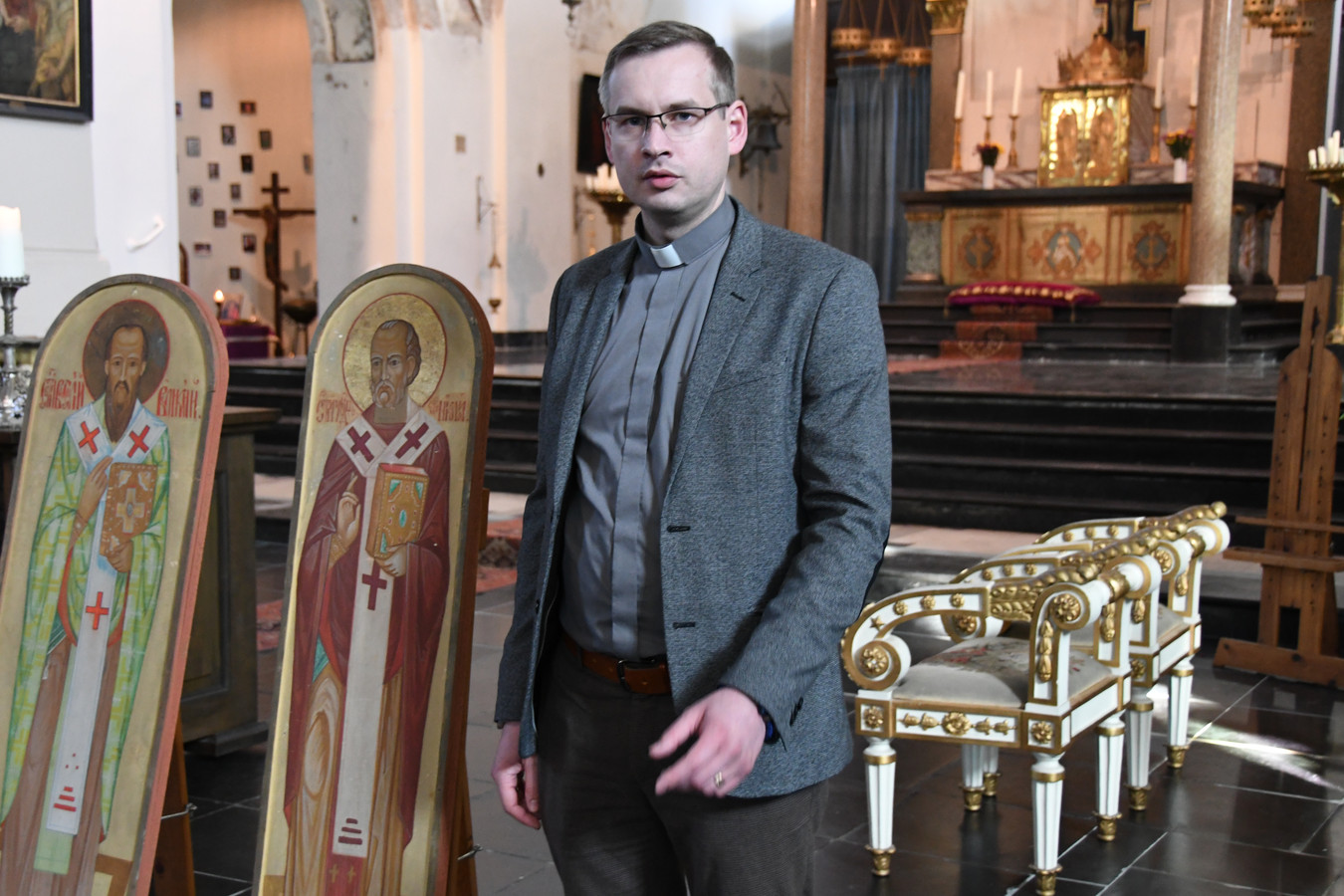 Bidden En Inzamelen Voor Oekraïne Gaan Samen Bij Actie Cathrienkerk Foto Bdnl 