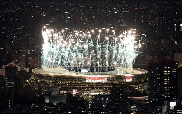 De openingsceremonie van de Paralympics.