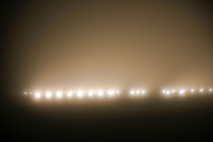 De situatie op Eindhoven Airport dinsdagochtend