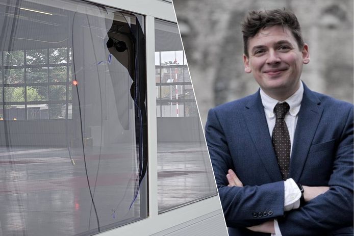 Meerdere ruiten van nieuwe brandweerkazerne in Lokeren ingetrapt: “Was ...
