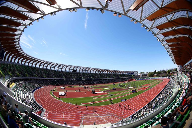 Campionati del mondo di atletica leggera nel piccolo entourage di Eugene