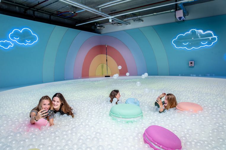 The Upside Down in Amsterdam, mede opgericht door Anna Nooshin. Beeld Jean-Pierre Jans