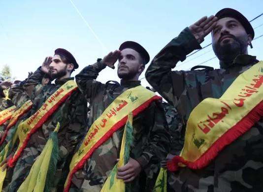 leden van de Libanese terreurgroep Hezbollah. 